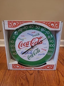 Coca-Cola 12" Round The Tru Temp Quadrante Jumbo Originale di Tca #495114 - Foto 1 di 4