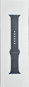 OFFICIAL GENUINE APPLE WATCH 46mm SPORT BAND STRAP BLACK - S/M - Zdjęcie 1 z 3