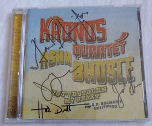 Kronos Quartet & Asha Bhosle CD You've Stolen My Heart - Unverified Signatures* - Imagen 1 de 4