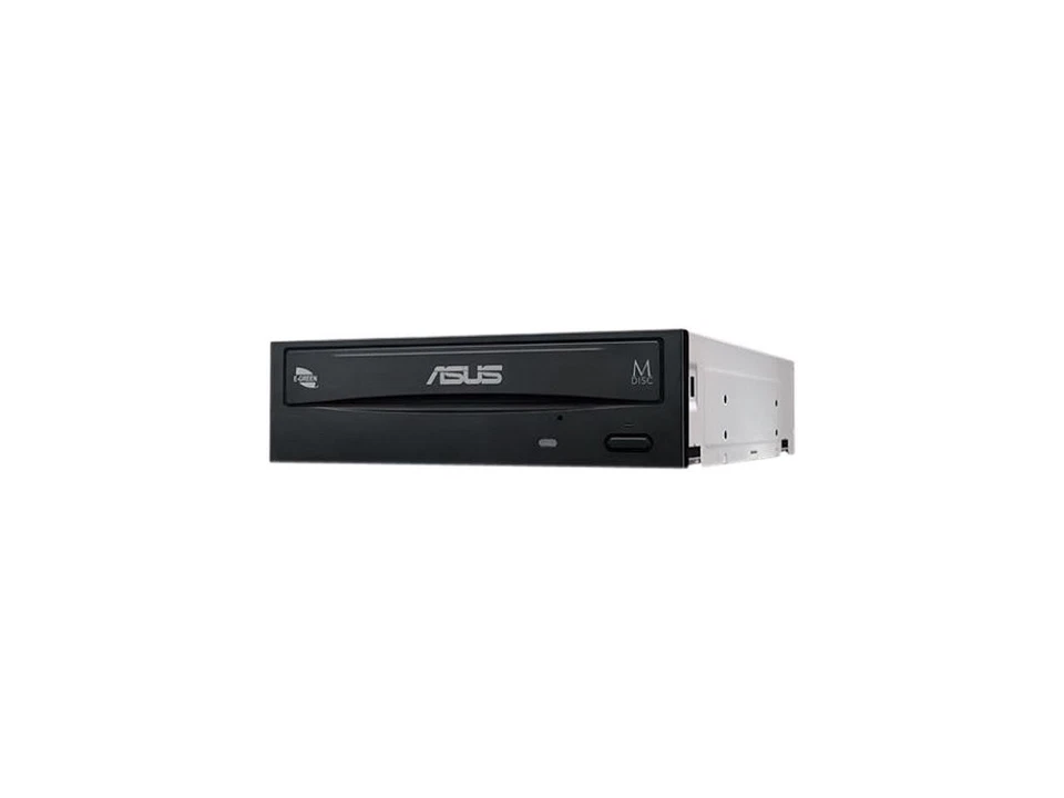 ASUS DVD-Writer 24X DVD+R 8X DVD+RW 8X DVD+R DL 24X DVD-R 6X DVD-RW 16X DVD-ROM - Image 1 of 3