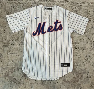 Nike Authentic New York Mets MLB Baseball Pinstripe Jersey Men’s Sz: M - Picture 1 of 4