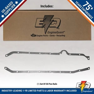 MerCruiser 5.0 / 5.7 Oil Pan Reinforcement Rails -  14256 / 14257 NEW - Foto 1 di 6