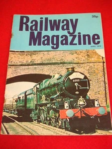RAILWAY MAGAZINE - April 1978 Vol 124 # 924 - Bild 1 von 1
