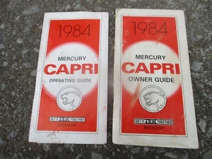 1984 Capri Owner's Manual - Picture 1 of 3