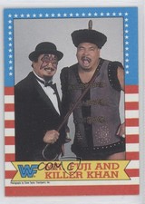 1987 O-Pee-Chee WWF Mr Fuji Killer Khan #17