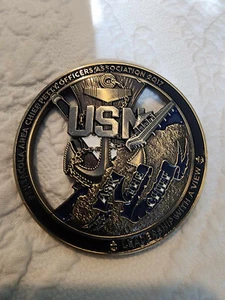 Pensacola Tiki Hut 2017 CPO Münze. Chiefs Mess. Große detaillierte Münze - Bild 1 von 2