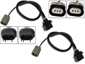 Wire Ceramic 9008 H13 Two Harness Head Light Adapter Replacement Lamp Plug Play - Bild 1 von 8