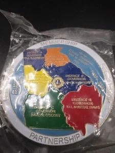 Prendedor de liderazgo del Club de Leones Georgia Peach State - Imagen 1 de 3