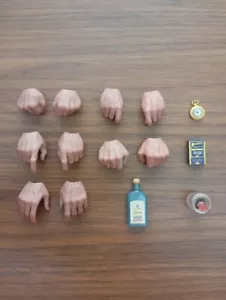 1/6 LIMTOYS - LIM008 - Red Dead 2 Arthur Morgan - Hands Accessories BIB - Picture 1 of 12