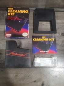 NES Official Cleaning Kit CIB Complete Nintendo