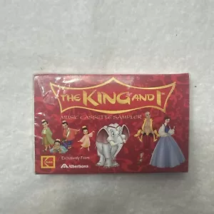 Vintage 1999 The King And I Music Cassette Promo Sampler Kodak/Albertsons W4 - Picture 1 of 4