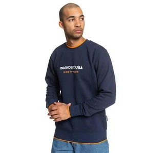 DC Shoes Hombre Suéter HOWITT Sudadera Sudadera Sudadera Manga Larga Camisa Crew - Imagen 1 de 1