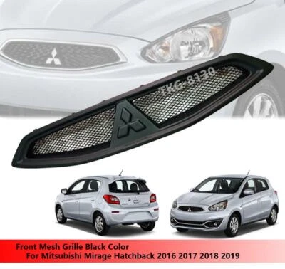 Front Bumper Mesh Grille Grill For Mitsubishi Mirage Hatchback 2016 - 2019 - Image 1 of 2
