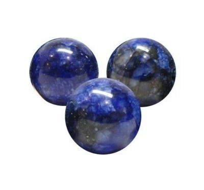 Natursteine Jaspis Perlen 8mm Kugel 1 Srang /45stk Lapis Blau Schmuckstein AMG5 - Bild 1 von 4