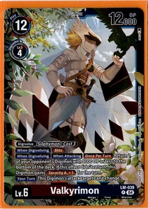 Valkyrimon | LM-039 | Digimon World Convergence Limited Card - Picture 1 of 1