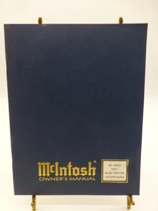 McIntosh HT Series THX Home Theater Loudspeakers ORIGINAL Owner’s Manual - Picture 1 of 5