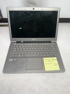 notebook ACER ASPIRE S3 series model MS2346 Computer Laptop For Parts Or Repair - Picture 1 of 5
