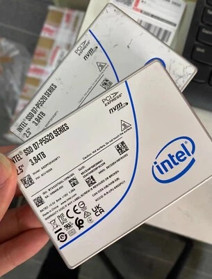 Intel D7-P5520 Series 3.84TB NVMe PCIe 4.0 x4 2.5in U.2 SSD SSDPF2KX038T1 - Image 1 of 3