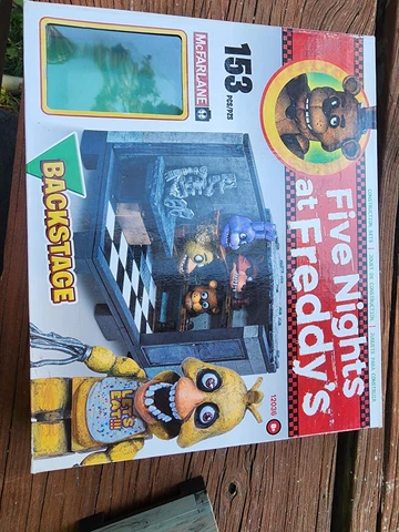 five nights at freddy's mcfarlane clonstruction set backstage Cover