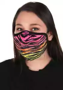 Neon Tiger Face Mask - Picture 1 of 1