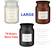 Large Spa Scented Candle in Jar 510g (70hrs burning Time)