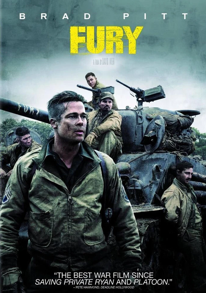Fury (DVD, 2014)