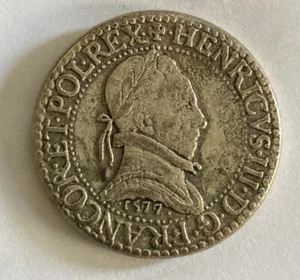 France BP collection 1968 Henry III coin token  25mm - Picture 1 of 4