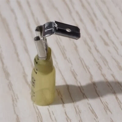 25pcs 12-10AWG Quick Disconnect Heat Shrink Connectors Piggyback Spade Terminals - Image 1 of 4