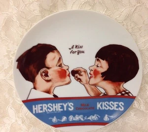 Collector's Plate 1979 Collectible Hershey Kisses Plates  A Kiss For You "used" - Picture 1 of 4