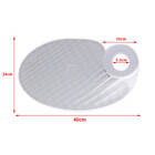 NEW Dental dentist use plastic Post Mounted Tray for dental chair round shape