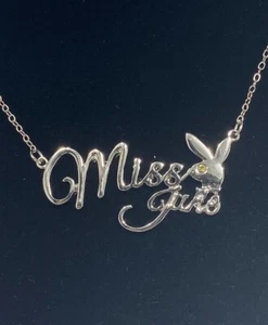 PLAYBOY MISS June mit GEBURTSMONAT STEIN Halskette Schmuck - Bild 1 von 1