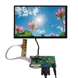 DVI VGA LCD Controller Board 10.1inch N101ICG 1280X800 400nit IPS LCD Screen - Afbeelding 1 van 5