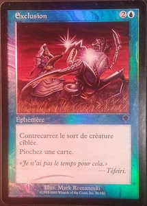 Exclusion PREMIUM / FOIL VF - French Exclude - Invasion - Mtg Magic - Picture 1 of 1