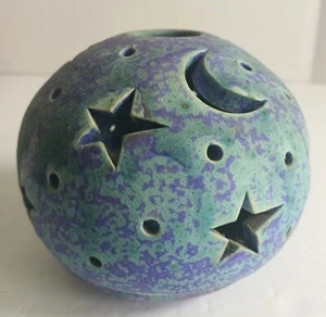 Moon and Stars Tea Light Room Illuminator - Picture 1 of 5
