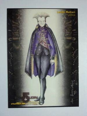 1997 BABYLON 5 SPECIAL EDITION - B5 COSTUME CARD - C4 - LONDO MOLLARI (1993) - Image 1 of 4