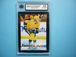 2019/20 UPPER DECK UD YOUNG GUNS HOCKEY CARD #229 DANTE FABBRO ROOKIE RC KSA 10 - Picture 1 of 2