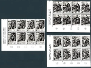 SMOM - 1969 - Natale in blocchi di otto MNH** - Picture 1 of 1