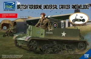 Riich 1/35 RV35034 British Airborne Universal Carrier Mk.III w/Welbike - Picture 1 of 1