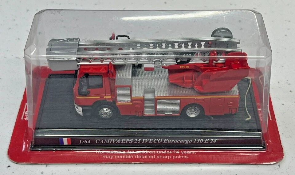 Del Prado Fire Engines Of The World Camiva EPS 25 Iveco Eurocargo 130 E24 - Image 1 of 1