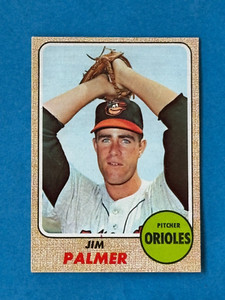 1968 TOPPS #575 JIM PALMER EX-MT HOFer