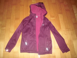 Yigga Ernstings Family Jacke Softshelljacke mit Kapuze- lila - Mädchen - Gr. 140 - Bild 1 von 6