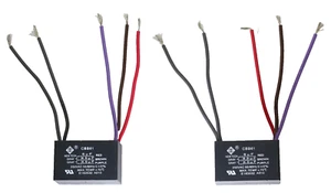NewTech CEILING FAN CAPACITOR CBB61 5uf+6.5uf+6.5uf 5WIRE QTY 2 - Picture 1 of 1