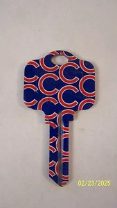 Chicago Cubs Kwikset House key blank - Picture 1 of 1
