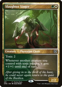 MTG SLAUGHTER SINGER 281 FOIL EXC - CANTORE DEL MASSACRO - ONE - MAGIC IT - Bild 1 von 1