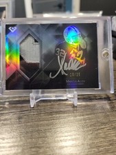 2015 TOPPS DIAMOND MARCUS ALLEN RAIDERS 2-COLOR PATCH AUTO #10/25. ON CARD AUTO