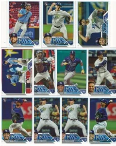 2023 Topps Update Tampa Bay Rays team set (10 cards) Taj Bradley RC - Picture 1 of 1