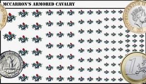 Battletech Std Wasserrutsch-Aufkleber - McCarron's gepanzerte Kavallerie - Bild 1 von 1
