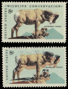UNITED STATES 1467v - Bighorn Sheep "Major Colour Shift" (pb47072) - Picture 1 of 1