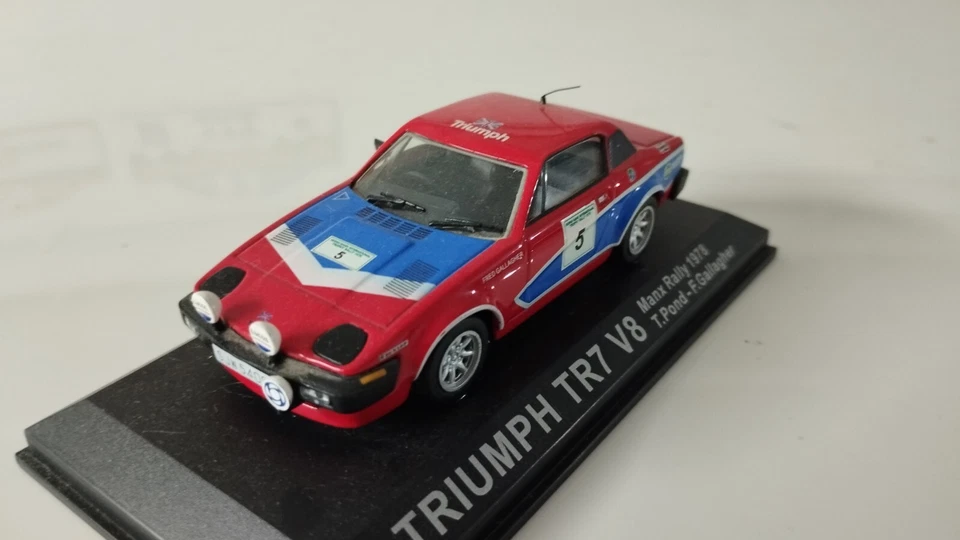 Triumph TR7 V8 Manx Rally 1978 Pond 1/43 Altaya - Imagen 1 de 4