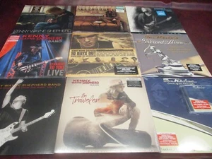 KENNY WAYNE SHEPHERD 10 DAYS VERIFIED 1ST EDITIONS 9 RELEASES WITH 13 VINYL LPS - Picture 1 of 1
